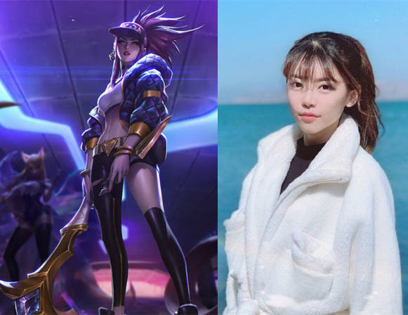 lpl新四小花旦重演kda女团小钰阿狸站c位而她却颠覆形象