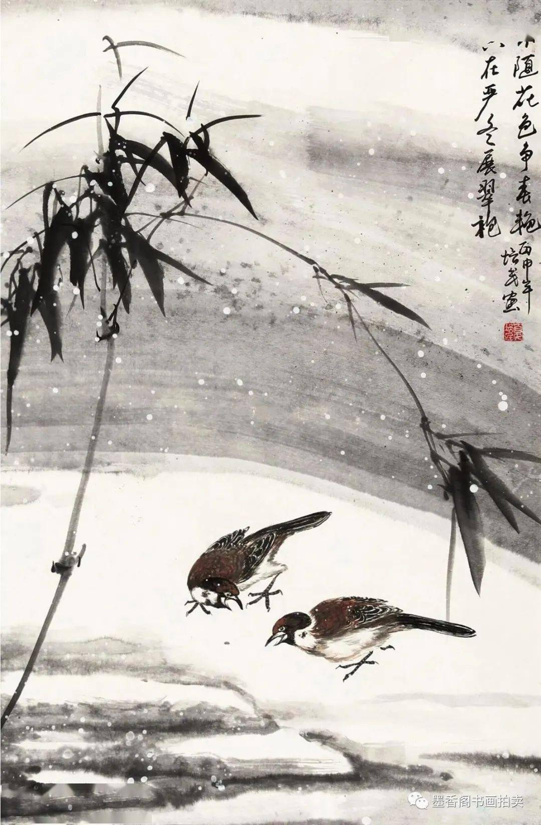 贵州画家夏培民的写意花鸟画好看