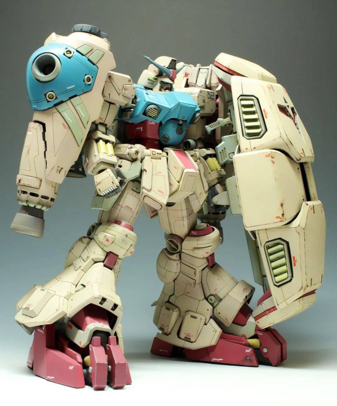 gp02a大改造,差不多的造型却有多得飞起的细节……_bucha_公众_机体