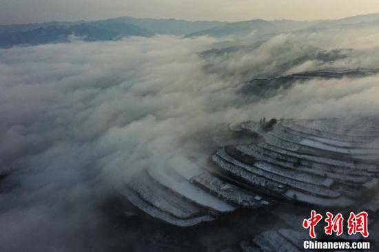 吕桂明|山西吉县：黄土高原雪后现云海