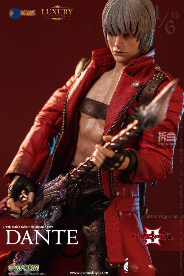 asmus toys 1/6 鬼泣3 dante 但丁 可動人偶12寸_toys_武器_asmus