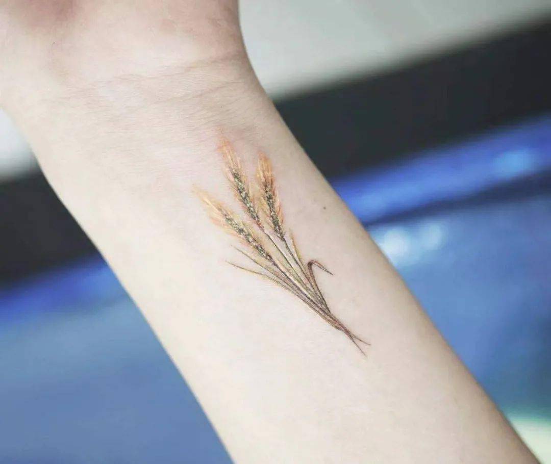 祝我们大卖的大麦纹身