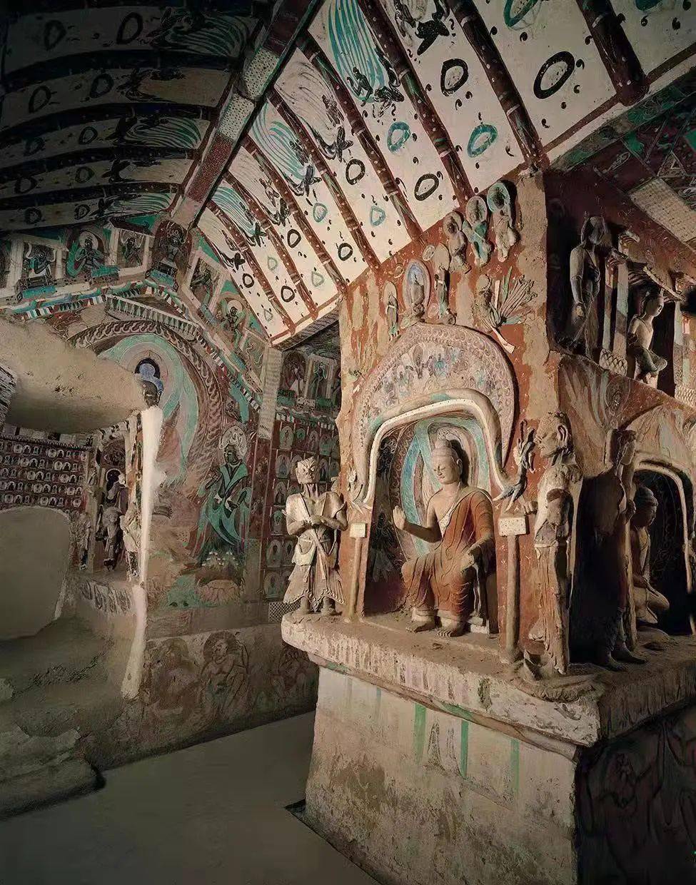 王般般鲜卑佛光换琉璃莫高窟254窟及北魏时期佛教美术