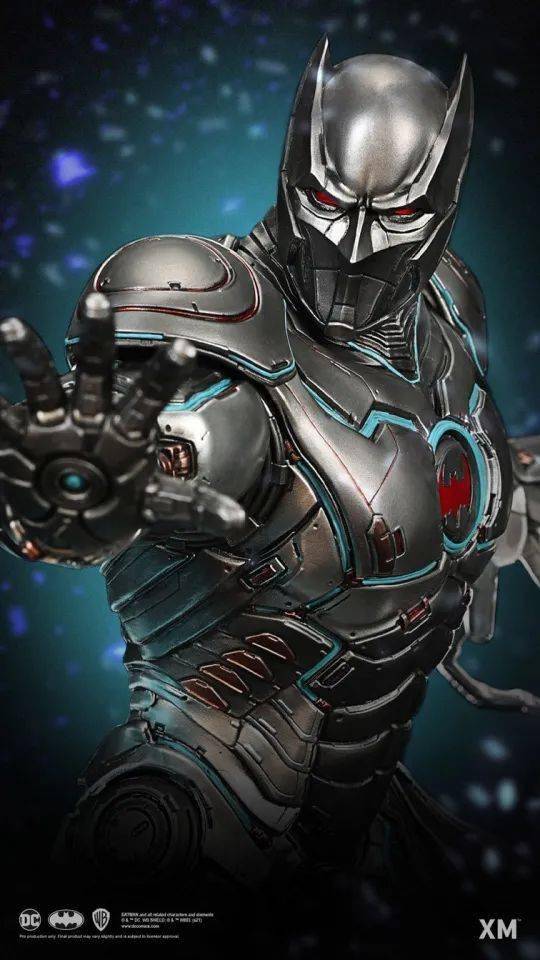 为材质打造出在 earth-44 中无人可挡,身体机械化的「蝙蝠侠-杀戮机器