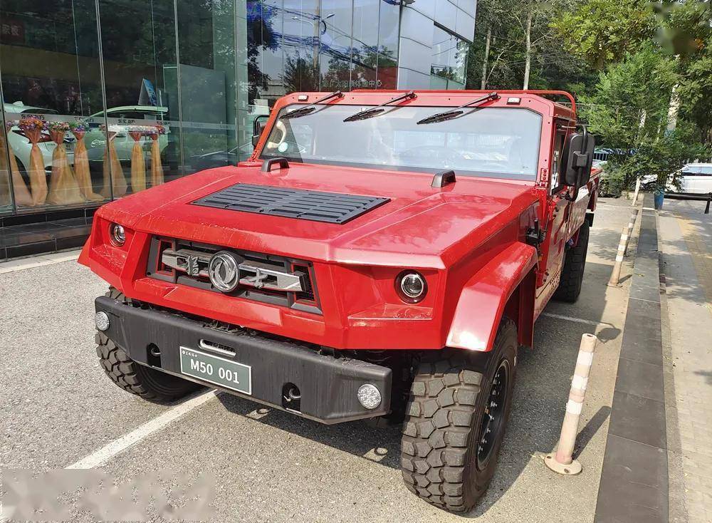 东风猛士皮卡亮相轴距38米配40l柴油引擎f150也是小儿科