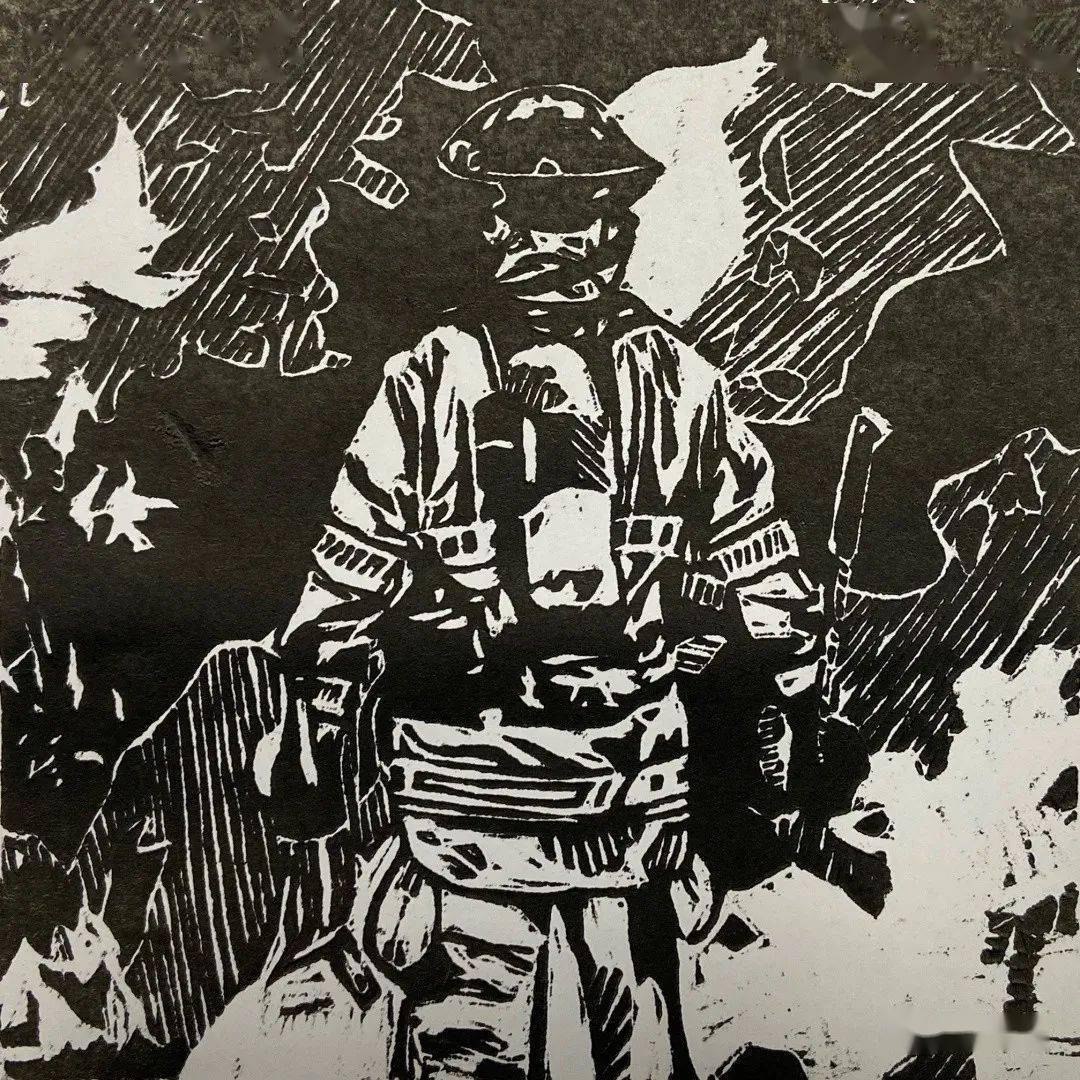 松溪县举办首届我与火焰蓝版画作品征集活动