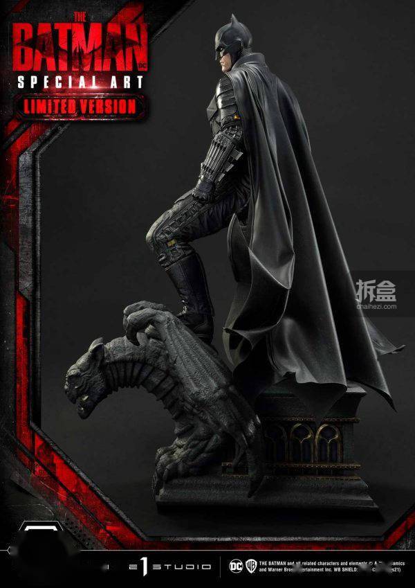 蝙蝠侠PRIME 1 STUDIO 1/3 2022电影 THE BATMAN 蝙蝠侠雕像