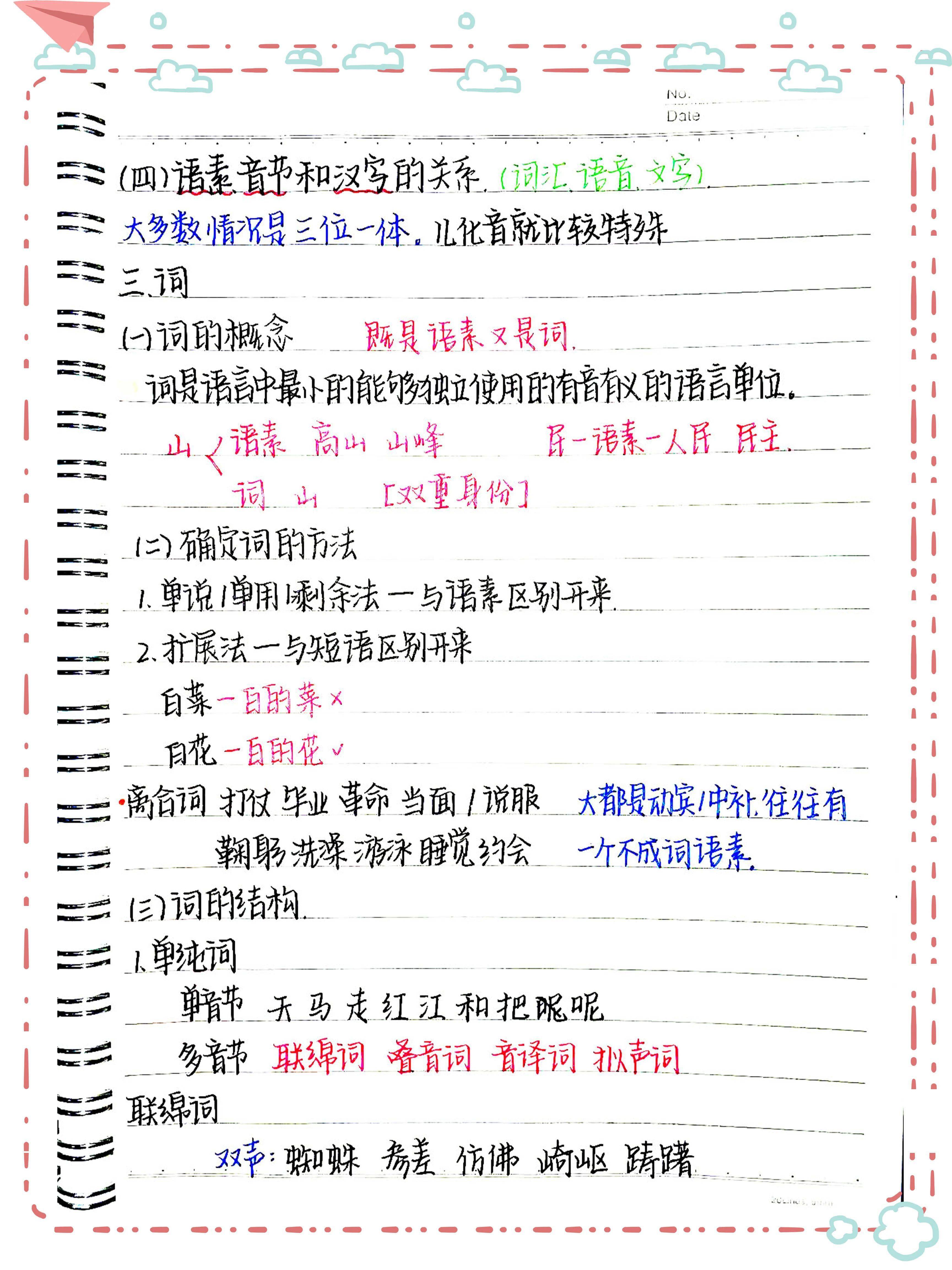 青大最美笔记展示第一弹字迹工整篇快来选择你的心动笔记吧