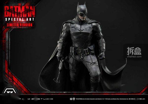 蝙蝠侠PRIME 1 STUDIO 1/3 2022电影 THE BATMAN 蝙蝠侠雕像