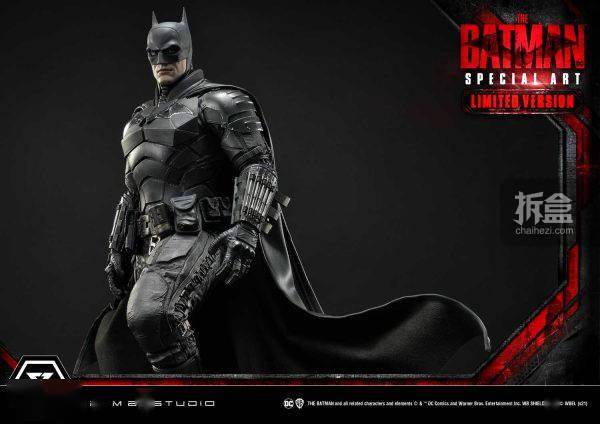 蝙蝠侠PRIME 1 STUDIO 1/3 2022电影 THE BATMAN 蝙蝠侠雕像