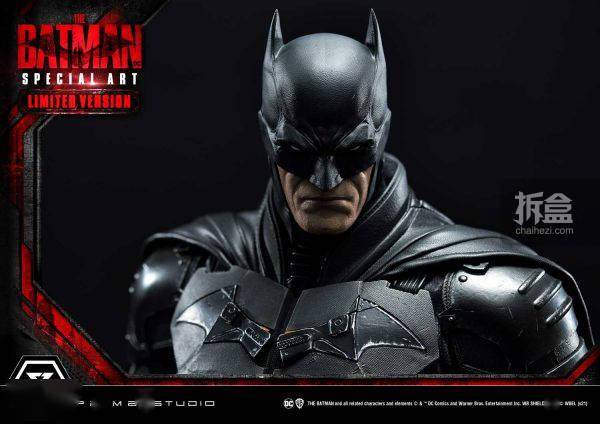 蝙蝠侠PRIME 1 STUDIO 1/3 2022电影 THE BATMAN 蝙蝠侠雕像