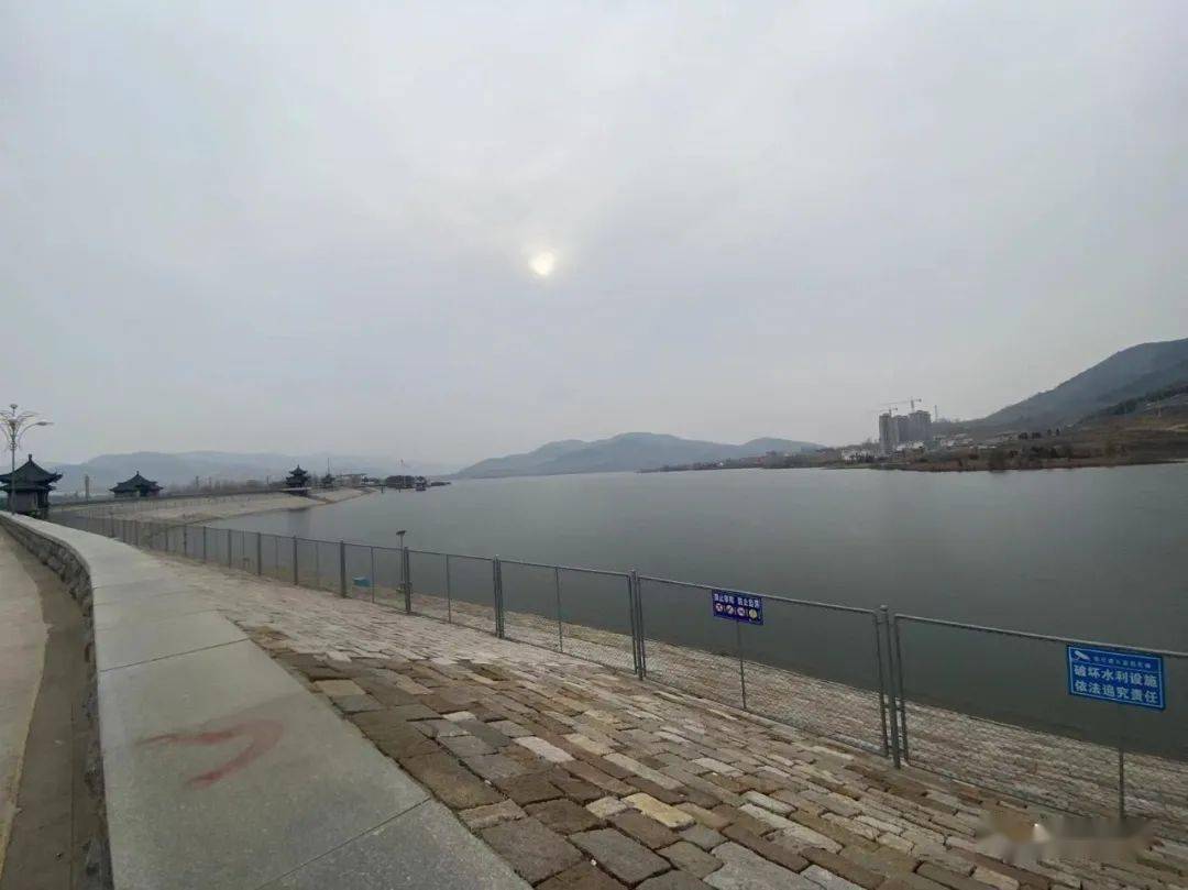 冬天的田庄水库