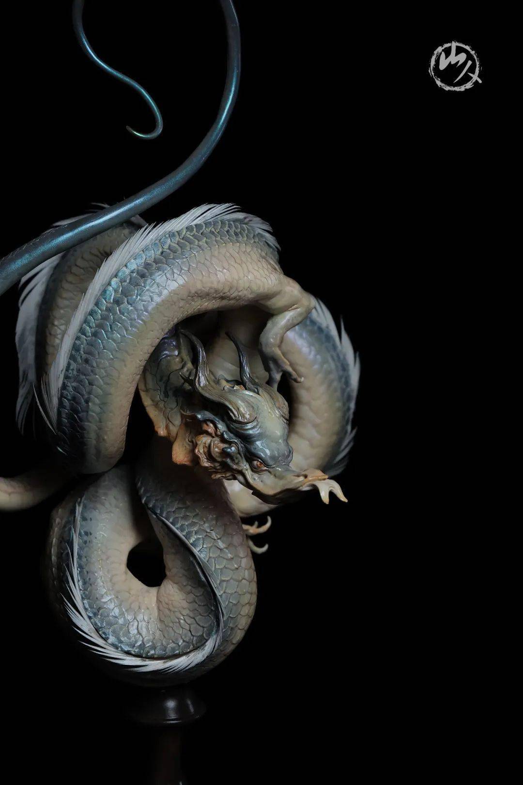 化作自然 | 原型师周峰山人作品_雕塑_巢之龙_鱼有灵