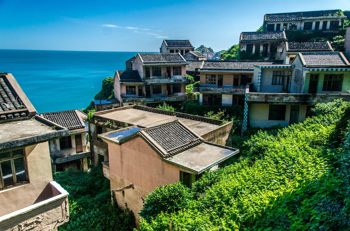 浙江后头湾绿野仙踪般童话世界为何全村都无一人居住