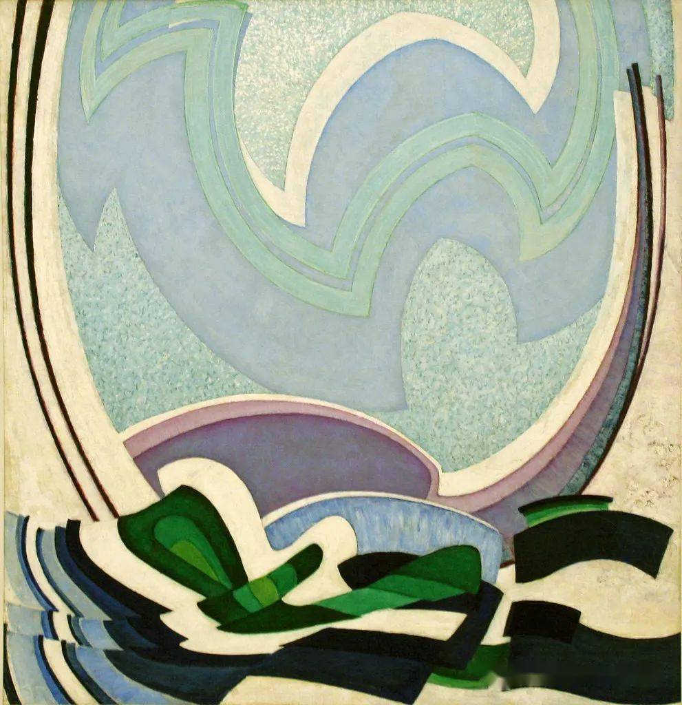 库普卡的抽象作品以现实主义为基础,但后来发展成为纯粹的抽象艺术.