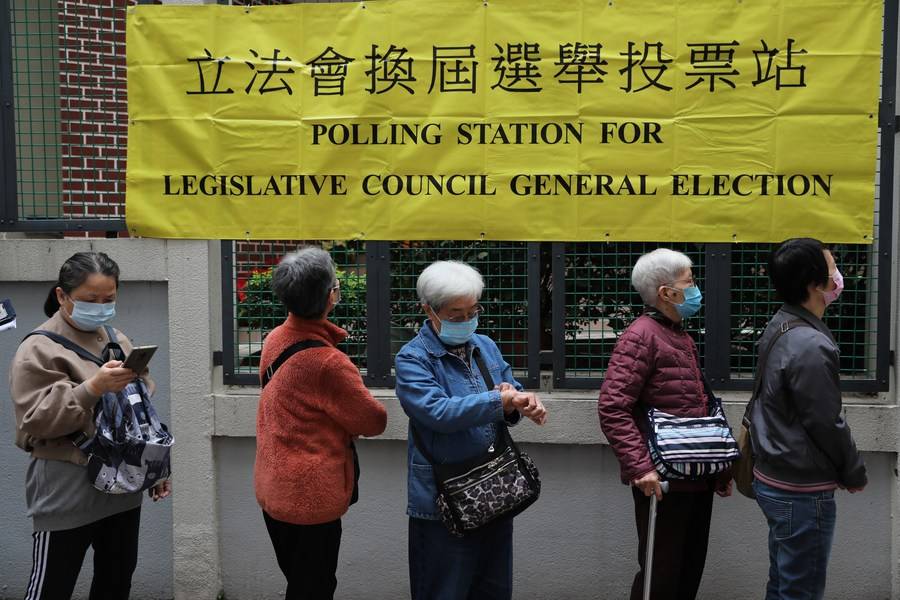 LegCoXinhua Headlines: Hong Kong holds LegCo election in smooth, orderly way after electoral improvement