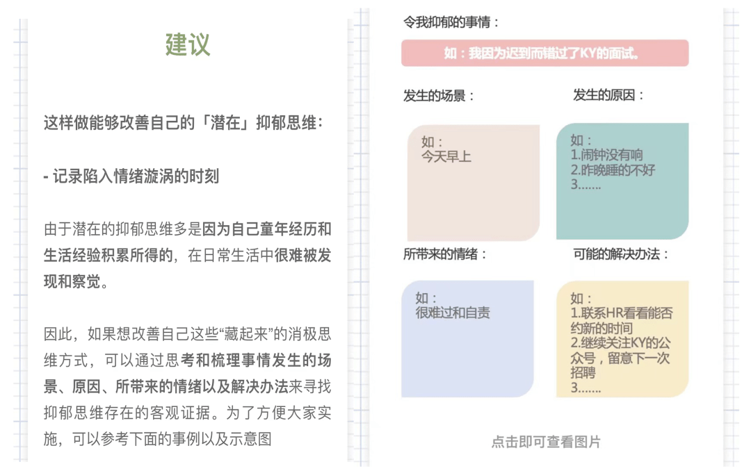 影响|你具有容易诱发抑郁的思维模式吗？丨KY测评实验室