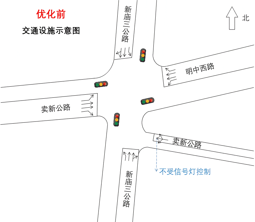 五岔路口红绿灯多了通行效率却提升了松江是怎么做到的