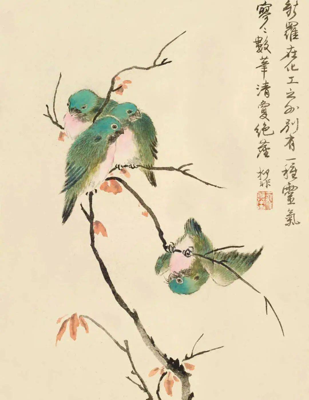 陸抑非 花鳥 陸抑非花鳥畫是生活的美積累_中國_陸翀_上海