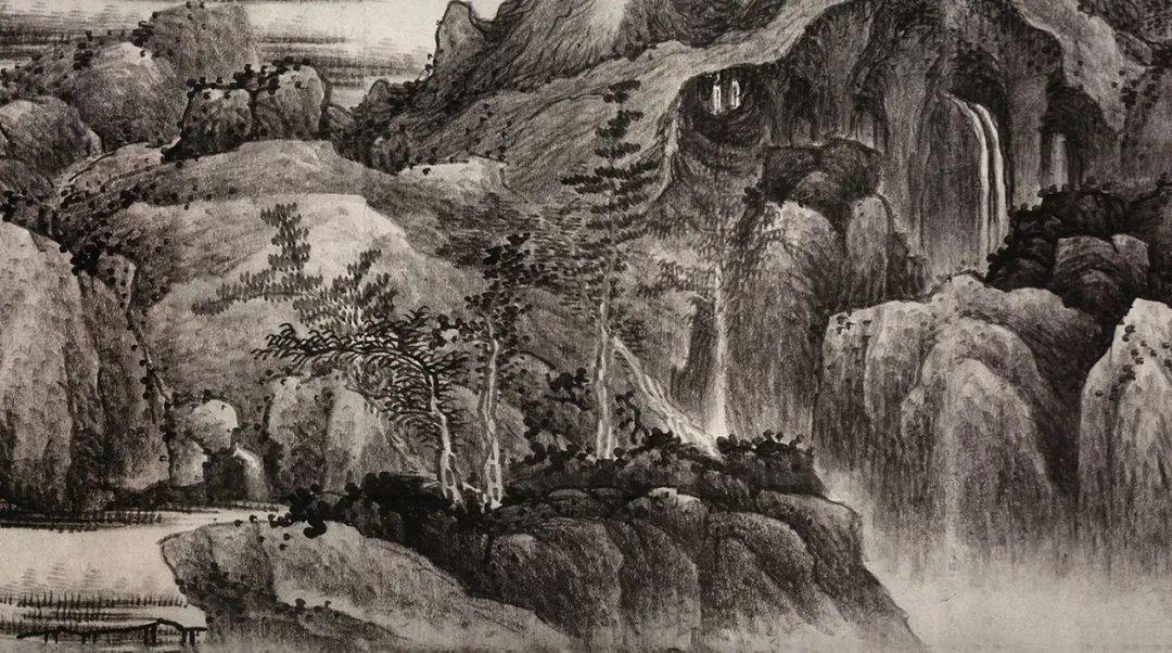 龚贤千岩万壑图卷辽阔壮观令人震撼