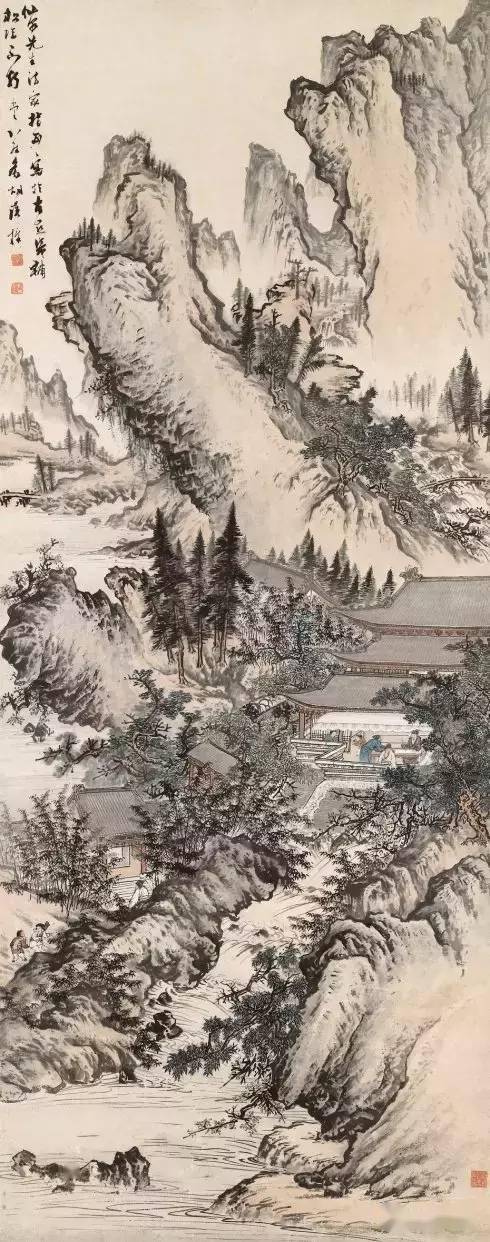 冬至，赏古画里的《访友图》_张旭光_草书_巡展