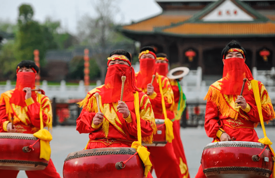 台儿庄_锣鼓_古城