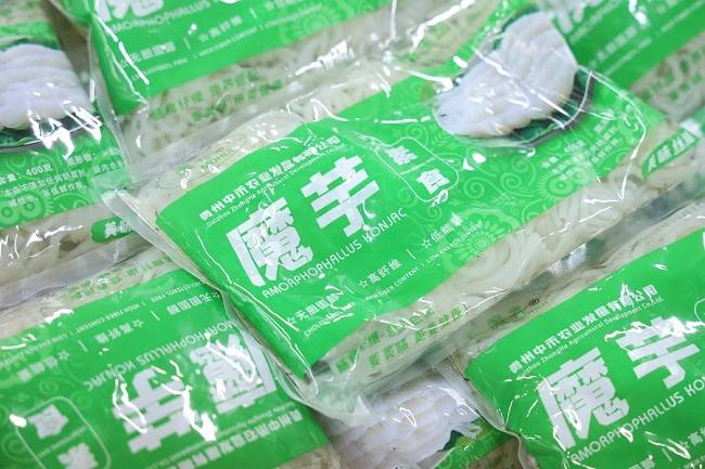 魔芋粉,魔芋素毛肚等多样产品,在火锅店和超市零食都是比较受消费者的