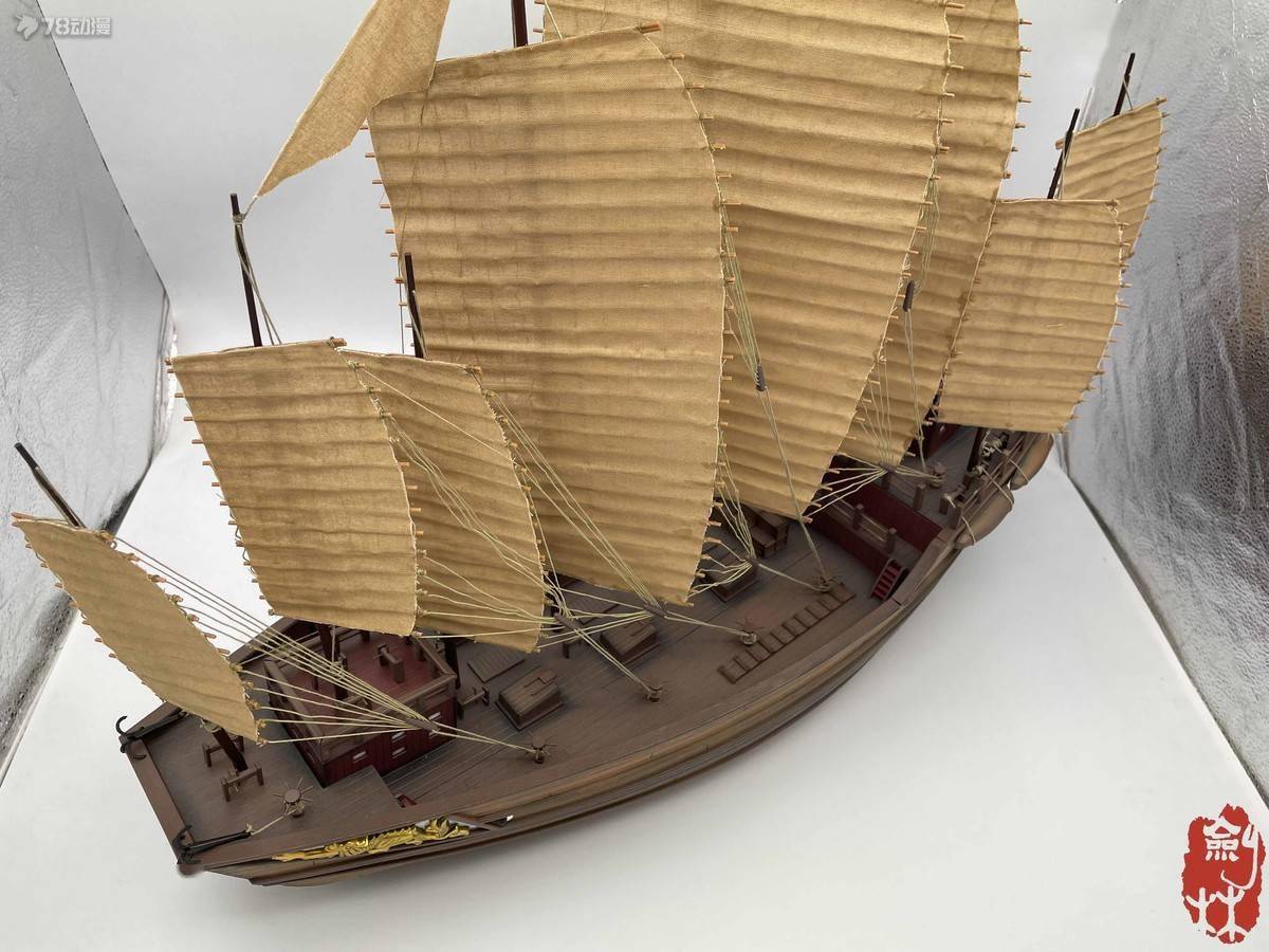 模玩秀:舰船 小号手 1/72 01202 中国郑和宝船_模型_作品_时间