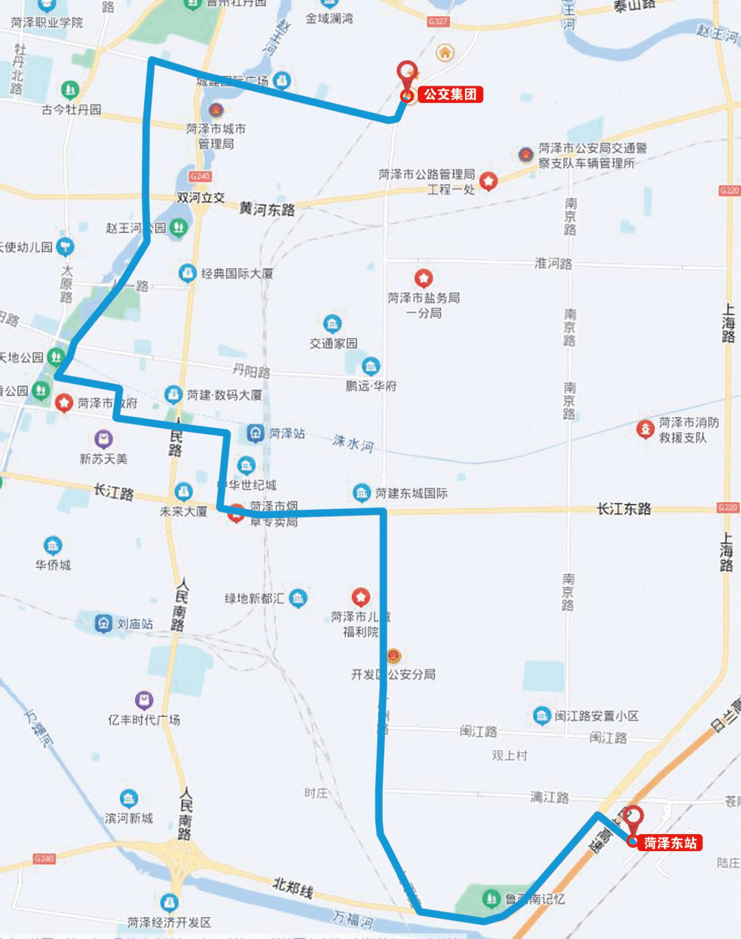 郓城县公交103线路图图片