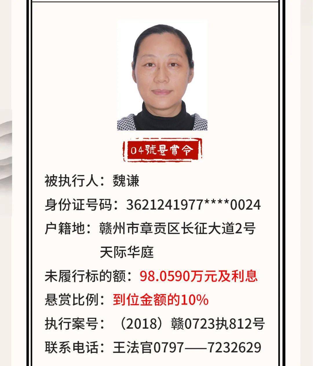 29人榜上有名其中5人被悬赏看到他们请举报