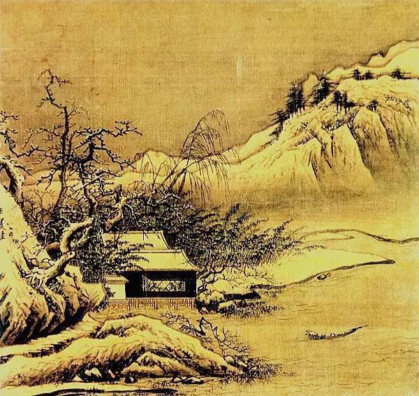 难得一见极品古画:冬季到宋朝来看雪_宋太宗_山水画_雪景