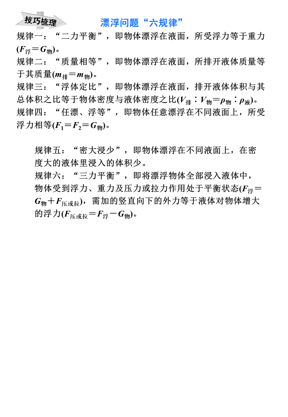 识别|中考物理知识点汇总，搞定这些题型胸有成竹，帮孩子收藏