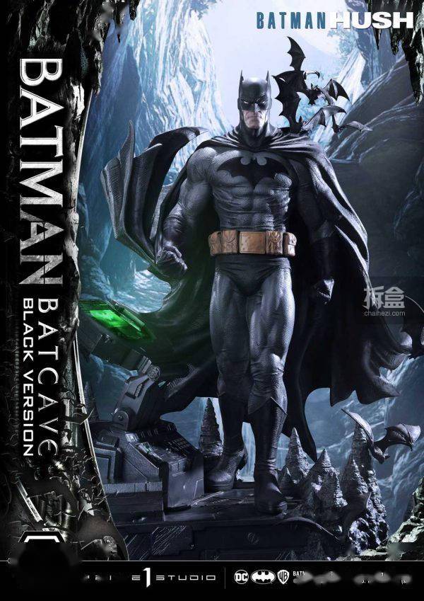 配件PRIME 1 STUDIO BATMAN HUSH 蝙蝠侠 缄默 1/3雕像胸像