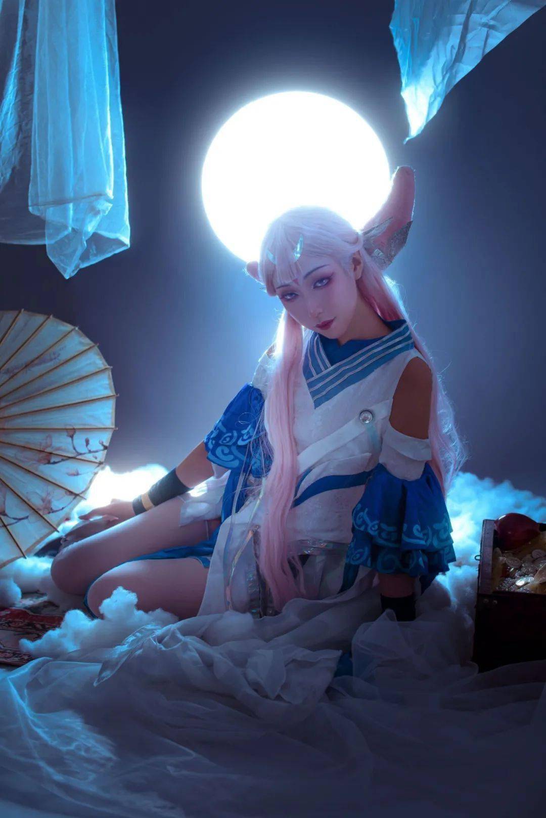 cosplay特辑丨《王者荣耀》貂蝉猫影幻舞cos_西施原_漫友_妲己