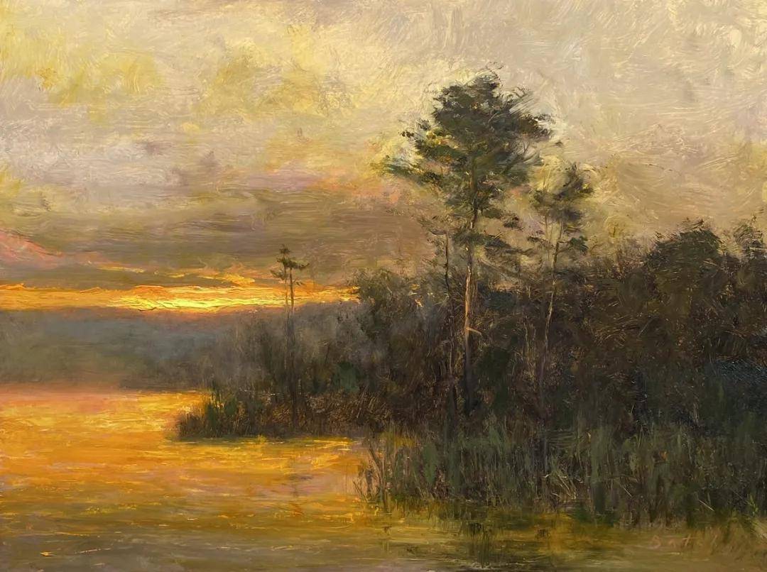 美国当代画家保罗巴奇paulbatch风景油画作品选