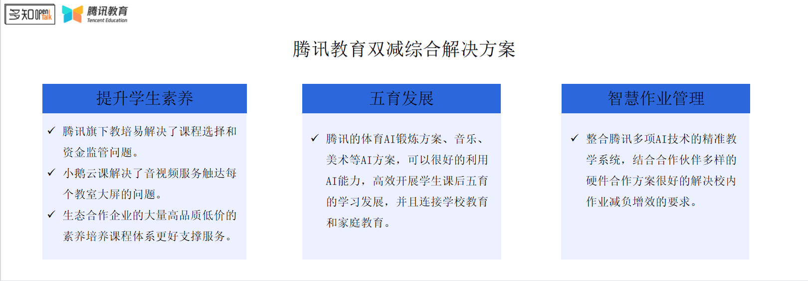 教育|腾讯教育翟东海：AI技术升级后，课后延时服务的创新实践| OpenTalk