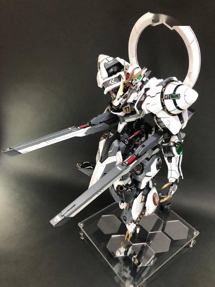 高达00系列风格双太阳炉巴巴托斯高达模型