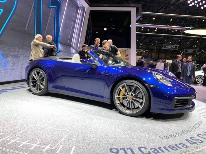 2019日内瓦车展保时捷911cabriolet