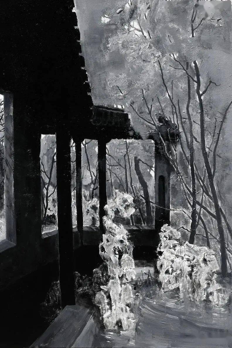 杨明清 油画作品