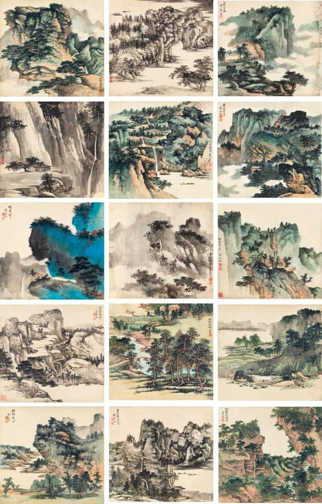 謝稚柳 山水 謝稚柳 山水