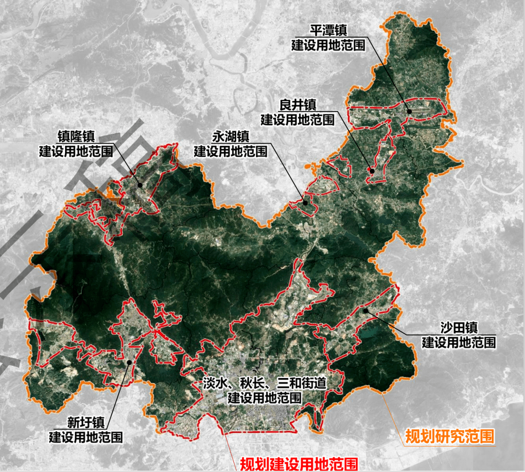 惠阳淡水洋纳片区规划图片