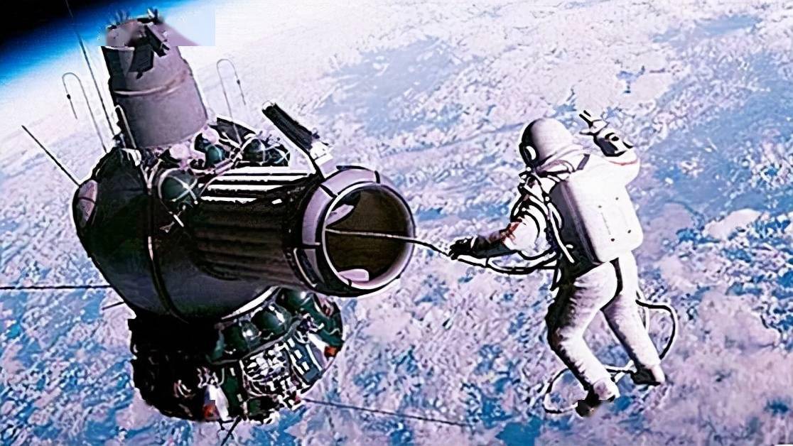 苏联太空行走图片