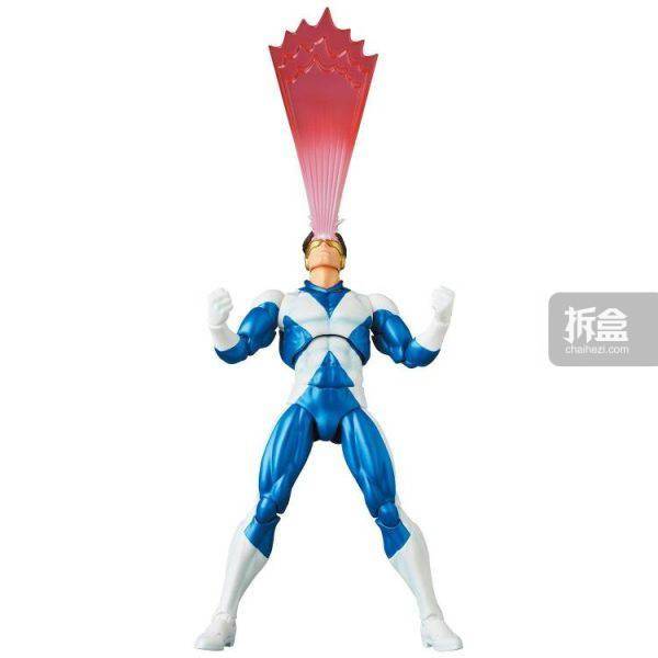 换手|MAFEX 漫威漫画版 X战警 X因子 CYCLOPS 镭射眼 可动人偶