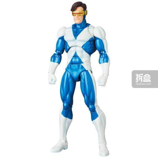 换手|MAFEX 漫威漫画版 X战警 X因子 CYCLOPS 镭射眼 可动人偶