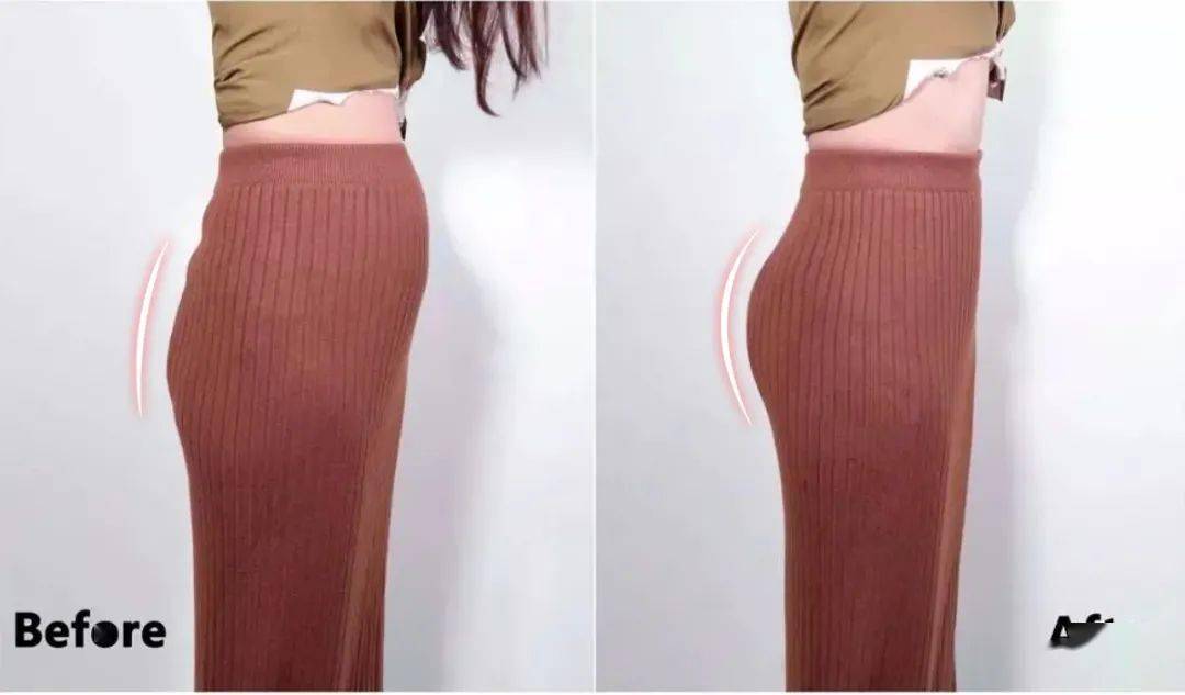 收腹提臀,打造3d"蜜桃臀"