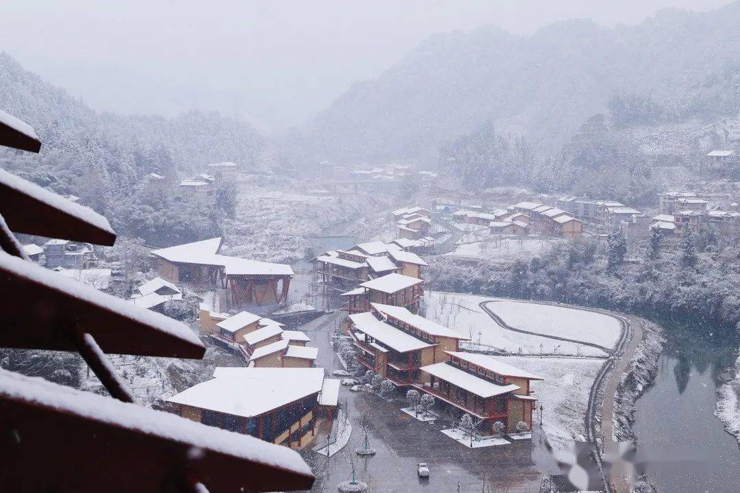 浪漫宣恩与雪共欢,点燃冬日唯美氛围～_互动_阿尼阿兹_天空