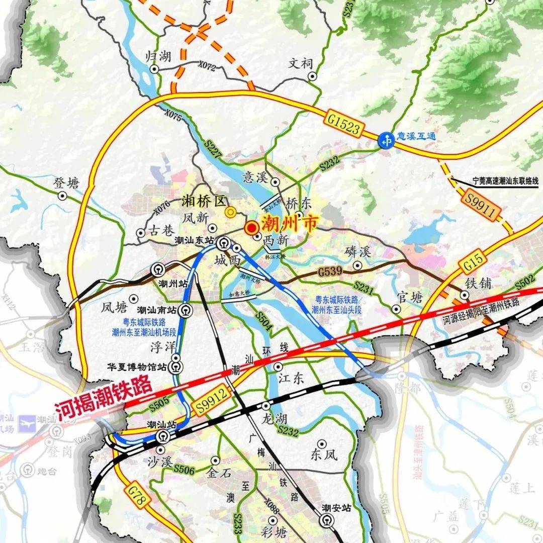 重磅！广东将规划新建汕昆高铁！途经梅州