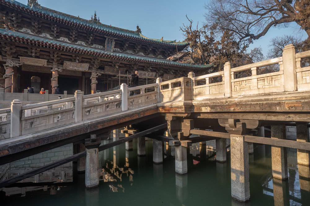 别再羡慕日本建筑了,山西的鱼沼飞梁绝美无比,古朴大气