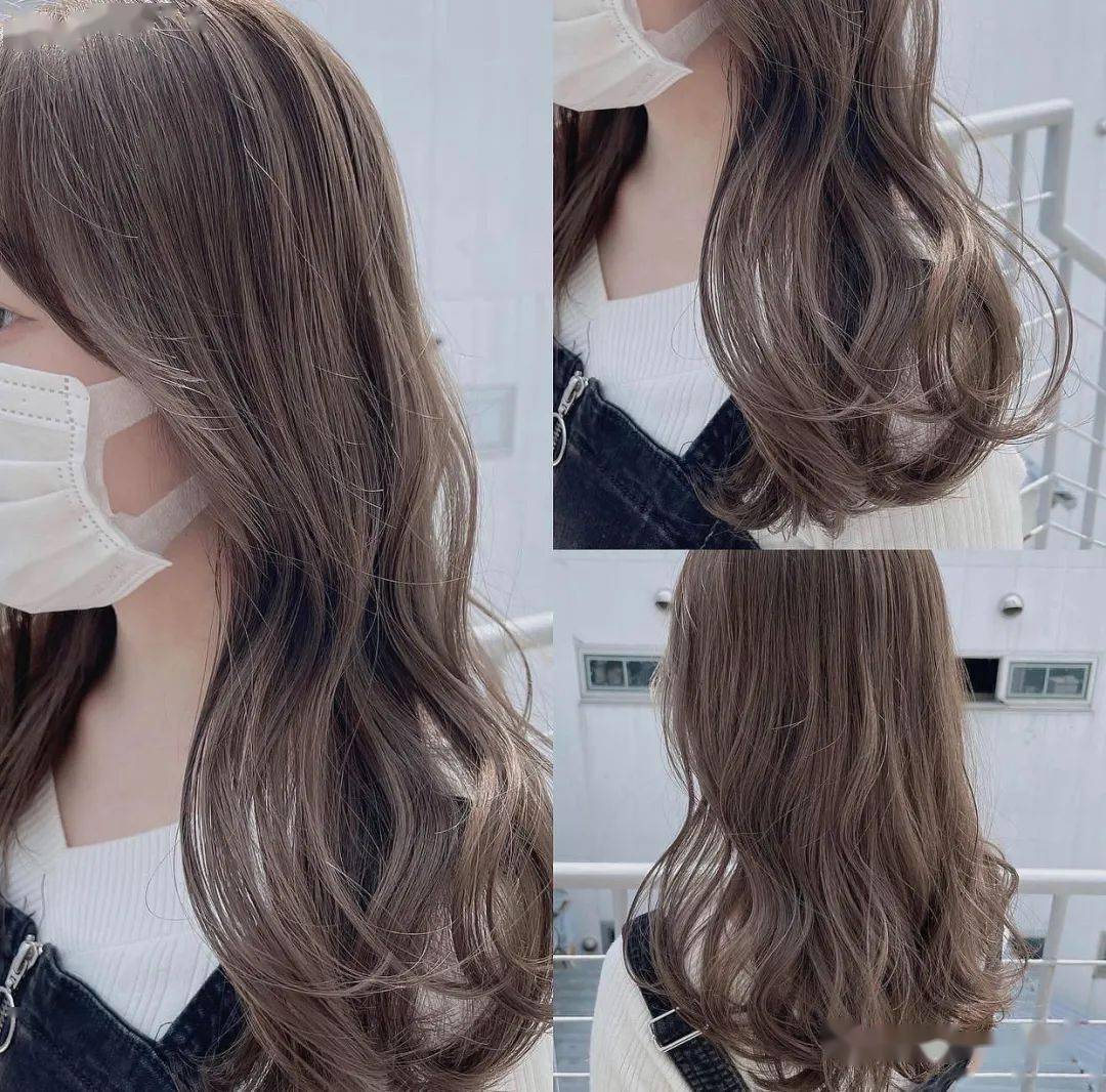 最近火了一种发色它叫奶茶棕