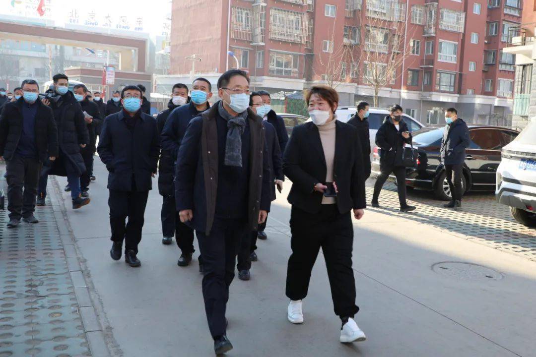 副市长赵晋进来我区检查社区防控工作